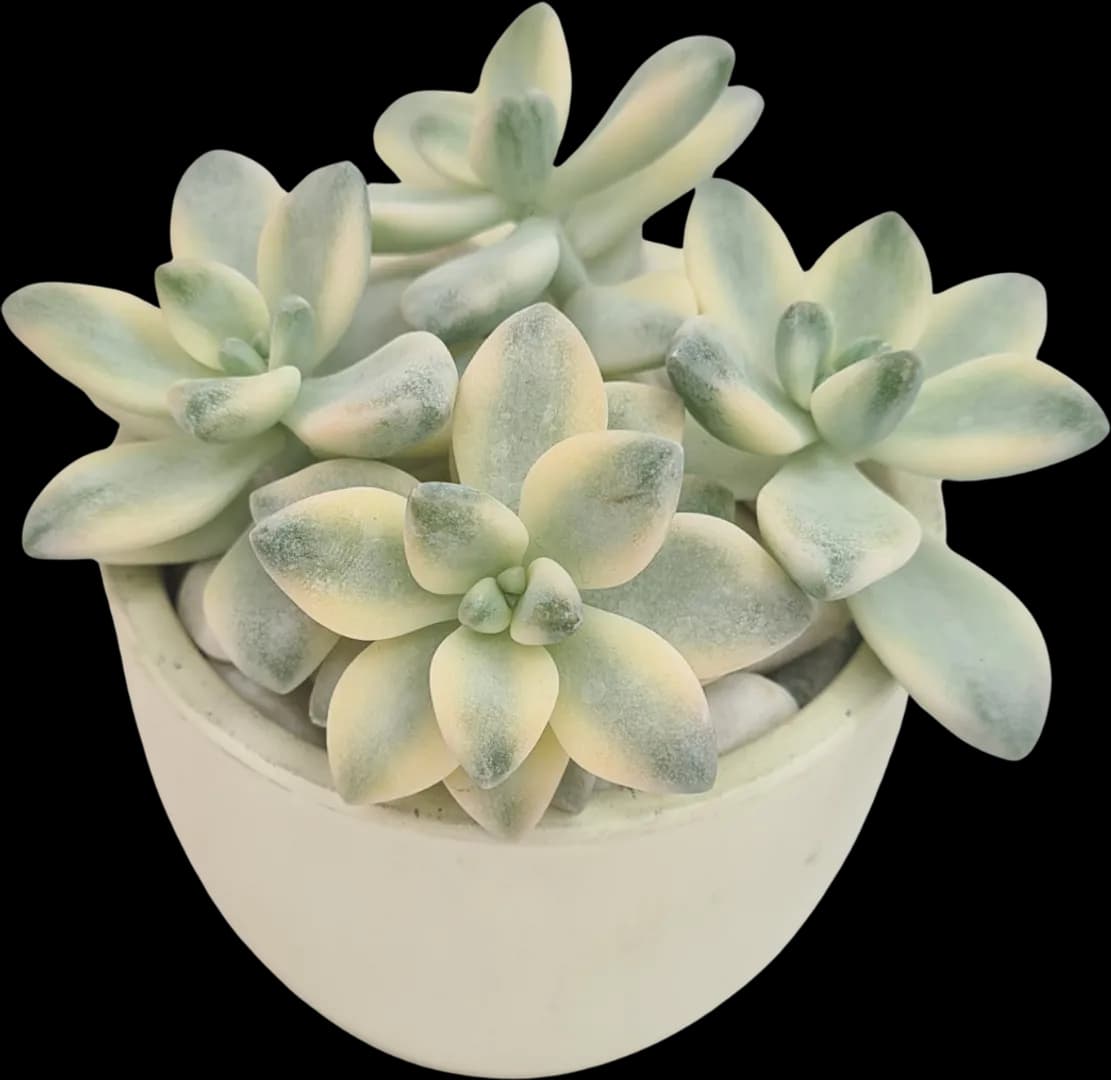 GRAPTOPETALUM APRICOT VARIEGATED