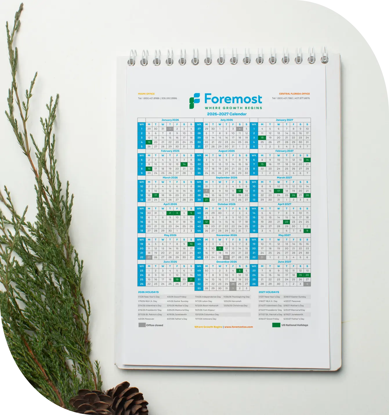 Banner fiscal calendar 2026